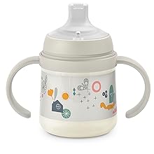 vaso taza bebe aprendizaje zumo 1 año 2 años antigoteo babycup primer biberon asas 12 meses