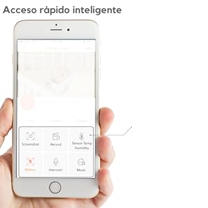 acceso rapido inteligente app baby camdy smart