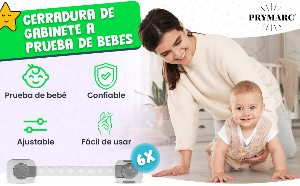 Cerradura a prueba de bebes