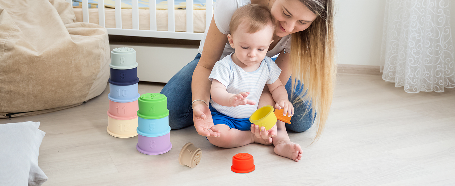 Taza de Juguete Apilable Niños