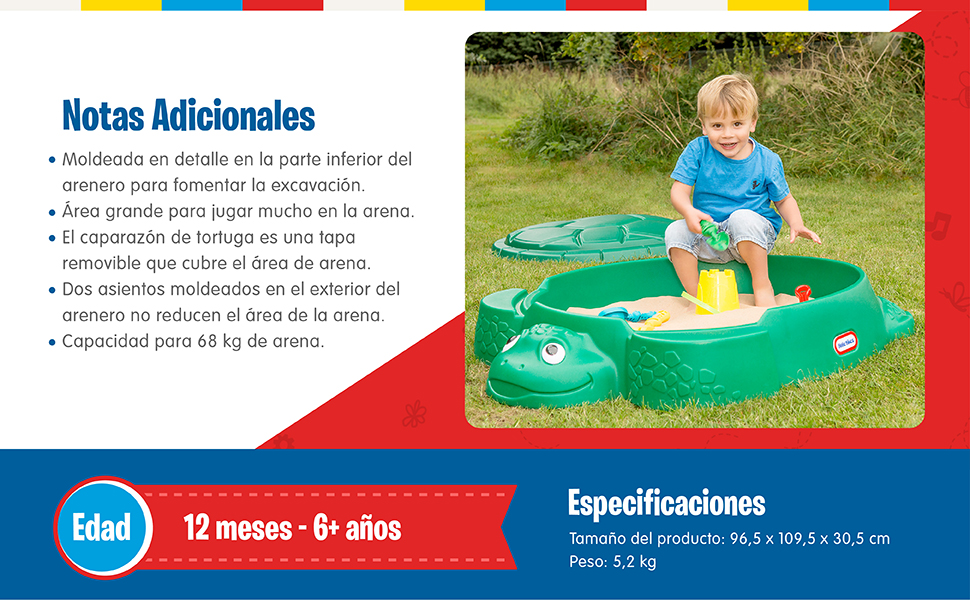 Little Tikes Arenero de Tortuga