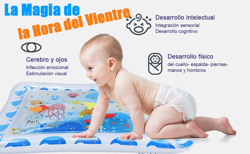 alfombra de agua para bebes