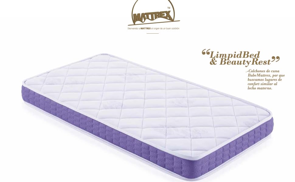 Colchon cuna, colchon cuna 120 x 60 cm, colchon cuna viscoelástico 120x60, colchon cuna bebe 60x120