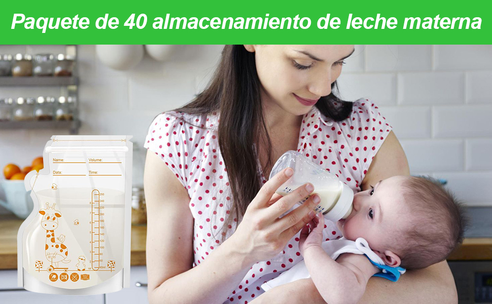 Recipientes Almacenamiento Leche Materna