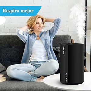 Ultrasónico Humidificador Bebes,Humidificador Aceites Esenciales,Humidificador