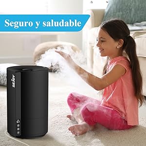 Ultrasónico Humidificador Bebes,Humidificador Aceites Esenciales,Humidificador