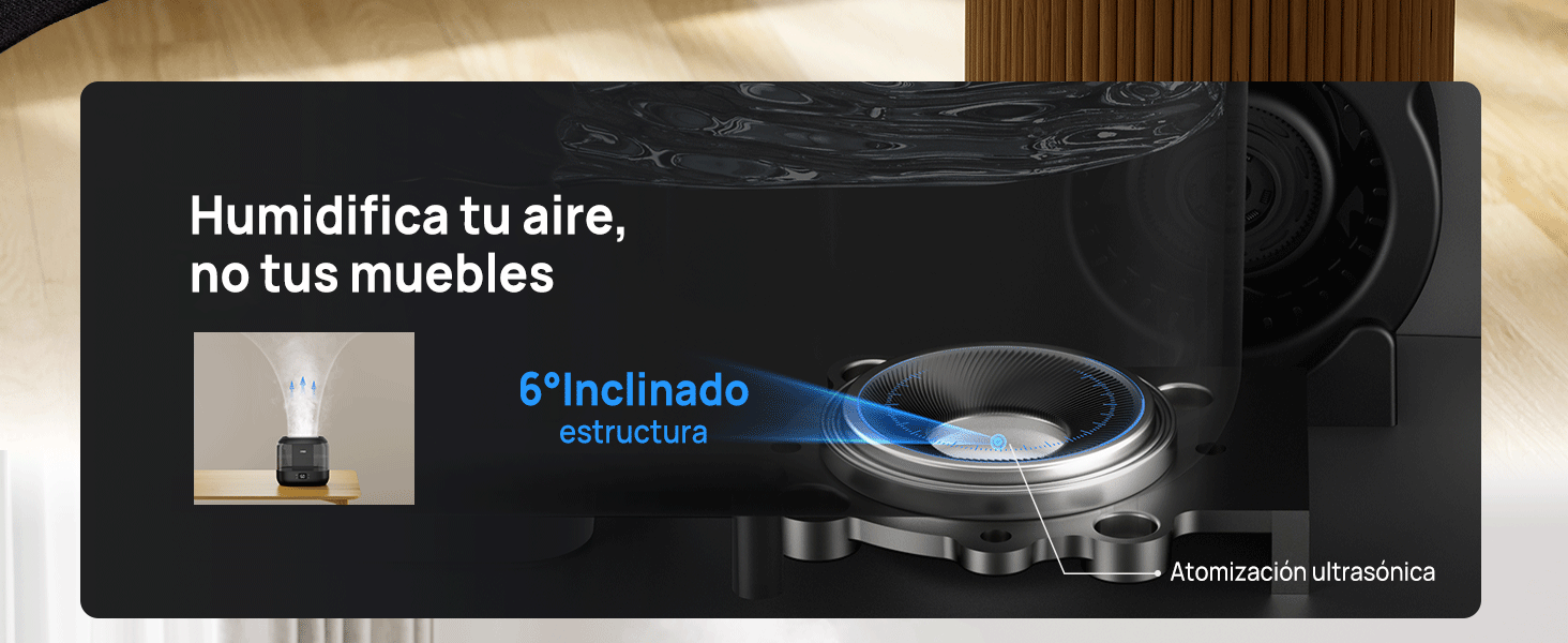  Humidificador inteligente para el dormitorio