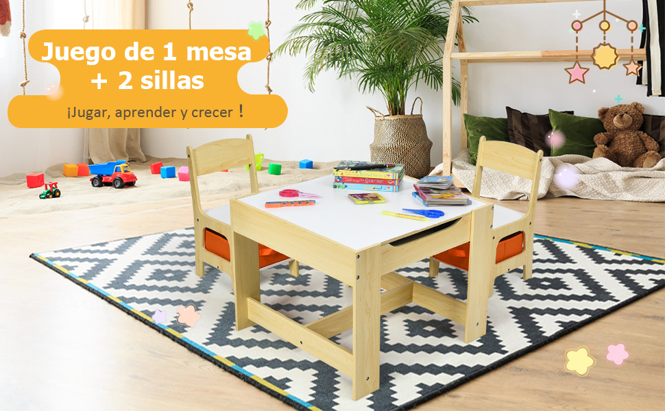 juego de mesa y silla