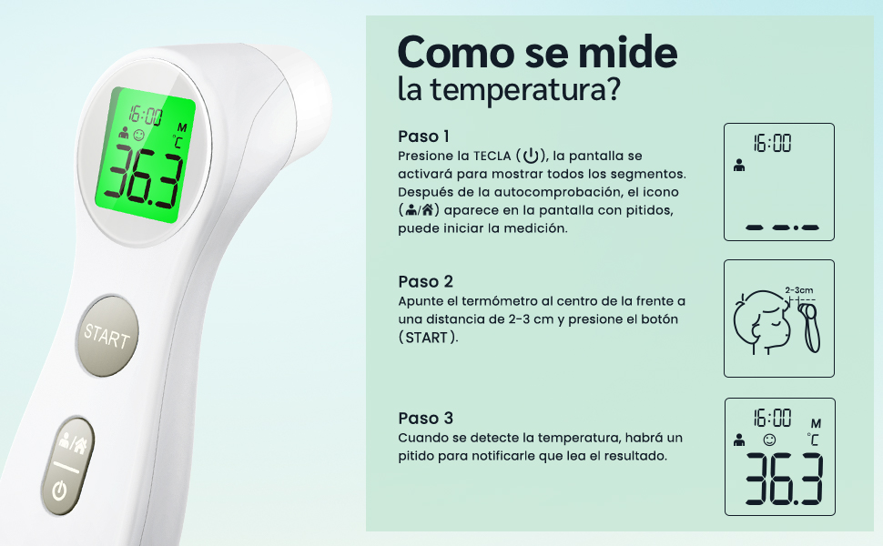 termómetro temperatura corporal