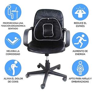 Cojín Lumbar Silla para Silla de Oficina o Coche