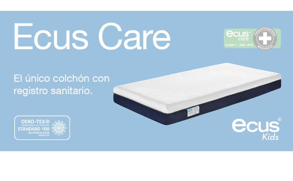 Colchón bebe Ecus care - Ecus Kids 