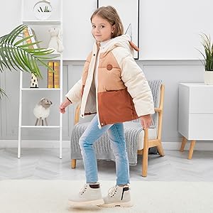 chaqueta de invierno para niñas, abrigos y chaquetas para niñas