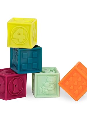 Juguetes a partir de 1, 2, 3 y 6 años, juego Montessori duplo de madera, piedras de 6 meses, bañera de bebé