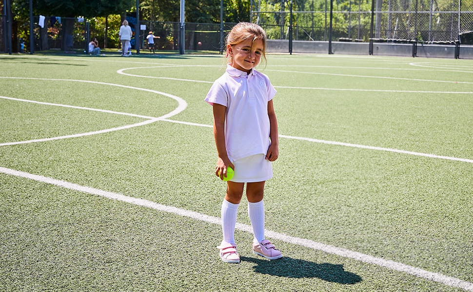 Deportivas para bebé y niño en piel lavable