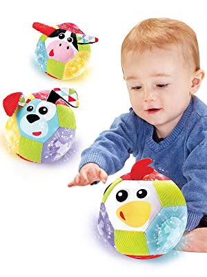 juguetes para bebés niños niñas yokido yookidoo yookido yokidoo pelota música luces animales