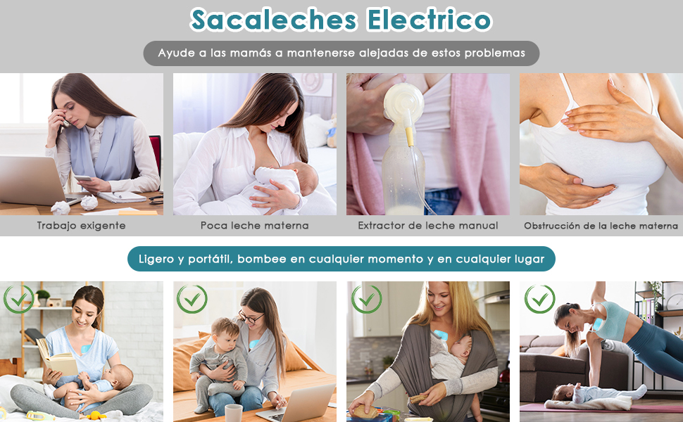 sacaleches electrico saca leche electrico