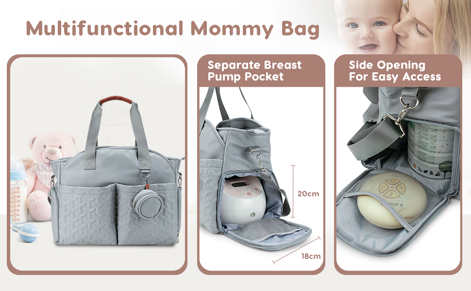 Bolso multifuncional para mamá