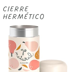 Termo bebé hermético papillero papilla potito comida caliente para llevar