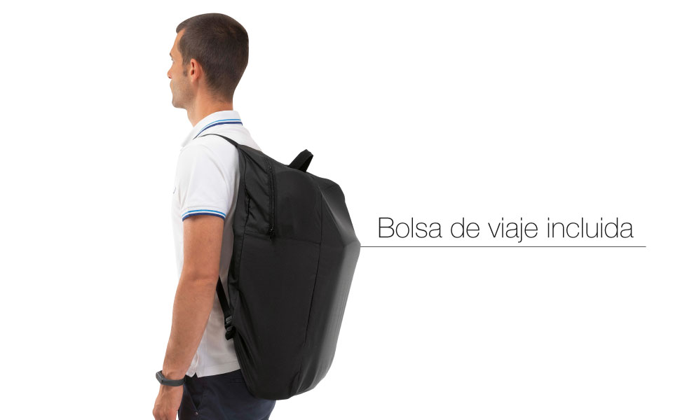 bolsa de viaje incluida