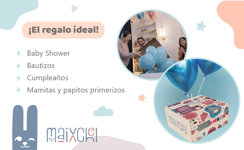 vajilla bebe silicona es el regalo perfecto para baby shower, bautizos y cumpleaños 