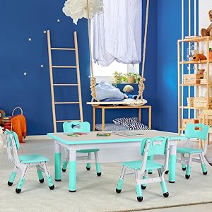 Mesa niños infantil con 4 sillas