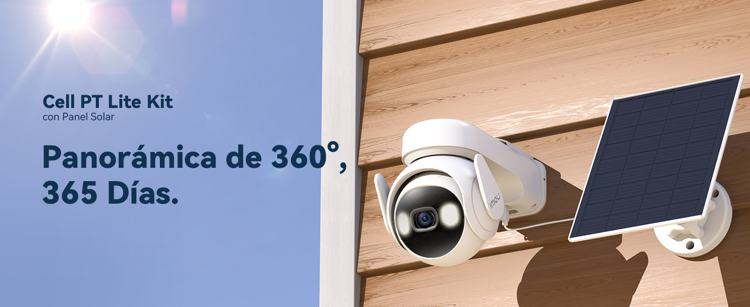 camara vigilancia exterior solar