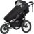 X-lander X-Run Jogger – Cochecito de paseo para correr de 3 ruedas grandes hasta 22 kg (Carbon Black)