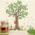 decalmile Pegatinas de Pared Árbol Grande Animales Bosque Vinilos Decorativos Ciervo Zorro Ardilla Adhesivos Pared Habitación Infantiles Niños Bebés Guardería