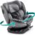 BABYAUTO – Silla de coche BIRO PLUS GR. 0+/1/2/3-40 – 150 cm – Edad: desde el nacimiento hasta los 12 años – 0 – 36kg – A contramarcha hasta los 18kg – Giratoria – ISOFIX- Top tether (MOON GREY)