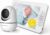 Matosio Baby Monitor Video, Babyphone Camera, Gran Pantalla LCD HD de 7”, PTZ Baby Camera, Visión Nocturna, Función VOX, Batería Recargable 4000mAh, Sensor de Temperatura, Canciones de Cuna