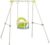 Smoby – Columpio Baby Swing para Bebés, para Interior y Exterior, Estructura de Metal Segura y Resistente, Asiento Verde y Azul, Adecuado a Partir de 6 Meses – 117×124 x118cm (7600830304)