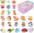 EKKONG Puzzles de Madera,Animales Rompecabezas,Juguetes Bebes, Puzzles de Madera Educativos para Bebé, Juguetes niños 1 año 2 3 4 5 6 años (24 Pack)