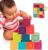 B. Baby – Bloques para bebé – Apilamiento y construcción para bebés – 10 Bloques Blandos con números, Formas y Animales – Educativo y para el Desarrollo – 6 Meses + – One Two Squeeze