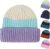 QIYIENDIAN Bebé Niño Suave Gorro de Invierno de Punto Cálido Gorro Beanie Sombreros Niños Niñas Unisex