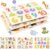 3 Piezas Puzzle Madera, Puzzles Infantiles de Madera con Mango, Puzzle Madera Niños, Juguetes Montessori Puzzles Animal, Juguete Educativo para Niños