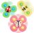 Ainiv Juguete Giratorio con Ventosa, 3PCS Interesante Baño Juguetes, Spinner Toys Juguetes Sensoriales para Bebés Niños Niñas Niños (Abeja Mariquita Mariposa)