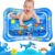 Alfombra de Agua para bebé, Inflable Tapete de Bebés PVC Alfombra Inflable para Bebés Juguetes sensoriales para niños de 3-9 Meses recién Nacidos para La Estimulación del Crecimiento de Su Bebé