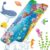 AMZJMT Alfombra antideslizante bañera infantil 100 x 40 cm – alfombra bañera antideslizante, Alfombra de Baño Antideslizante con 200 Ventosas, Sin BPA, Resistente al Moho y Lavable a Máquina