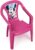 ARDITEX Silla de Plástico Infantil Minnie Mouse, Silla Exterior Jardín, Rosa