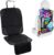 Avesteir Universal Protector Asiento Coche Silla Bebe Compatible Isofix, Impermeable Antideslizante Funda Coche Asiento con Organizador Bolsillos, Protector Seguro Respaldo para Asiento Infantil