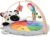 Baby Einstein, Gimnasio de peluche con barra de madera, para bebés y niños pequeños, 0-12 meses, lavable a máquina