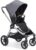 BABY JOGGER City Sights – Cochecito con 4 ruedas grandes para todos los terrenos, asiento reversible, plegable con una mano, convertible en sistema modular con cochecito, de 0 a 22 kg Dark Slate