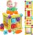 Ballery Juguetes Niños 1 Años, Juegos Montessori Educativos Sensoriales, Juguetes Cubo de Actividades Clasificador de Formas, Juguete Bebe 6 9 12 18 Meses Desarrollo Regalo Niña Niño