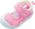 Bebé Zapatillas Primeros Pasos Zapatos Malla Transpirable Niño Niña Cuero PU Suela Suave Antideslizante Unisex Zapatillas Ligero Sandalias Deportivas de Verano