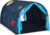 COSTWAY Carpa para Cama de los Niños, Casita para Niños Pop up Portátil con Doble Cortina y Bolsa de Transporte, Carpa Túnel para Cama para Dormitorio Salón Juegos, 144 x 102 x 82 cm (Azul)