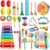 ENCOUN Juguetes Instrumentos Musicales, 33PCS Instrumentos Musicales Madera para Niño, Educativo Musical de Bebé, Juguetes Madera Bebe, Instrumentos Musicales Infantiles, Juegos Montessori 1 año