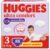 Huggies Ultra Comfort Pañal Braguita para Bebé con Disney Talla 3 (6-11 kg), 2 Packs x 44 Pañales, Total 88 Pañales, 88 unidad, 88