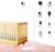 Infant Gadgets Soporte de Piso para Monitor de bebé Compatible con óptica Infantil, Hello Baby, Nanit, Soporte de Piso, Motorola, Vava, Soporte de Monitor de bebé, Montaje Seguro, Ajustable y