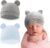 JEYORZY 2pcs Gorro de algodón para recién nacido,Bebé Beanie Sombrero Recién Nacidos,para recién Nacido Talla Unica para bebés recién nacidos de 0 a 6 meses