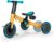 kk Kinderkraft, 4TRIKE Triciclo 3 en 1, Minibicicleta, Bicicleta sin Pedales, Bicicleta bebé, para niños, Minitriciclo de Equilibrio, Plegable, Asiento Ajustable, 12 meses – 5 años, 25 kg, Amarillo